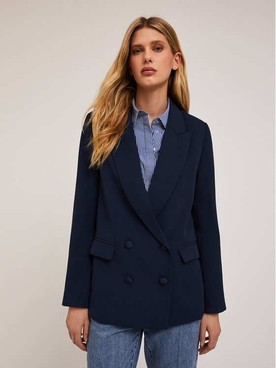 Motivi Motivi Giacca di transizione Q657Q000839N034 Blu Over Fit