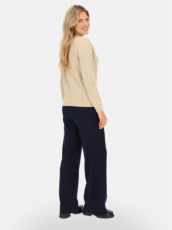 L’AF L’AF Sweter Lisa Beżowy jasny Regular Fit
