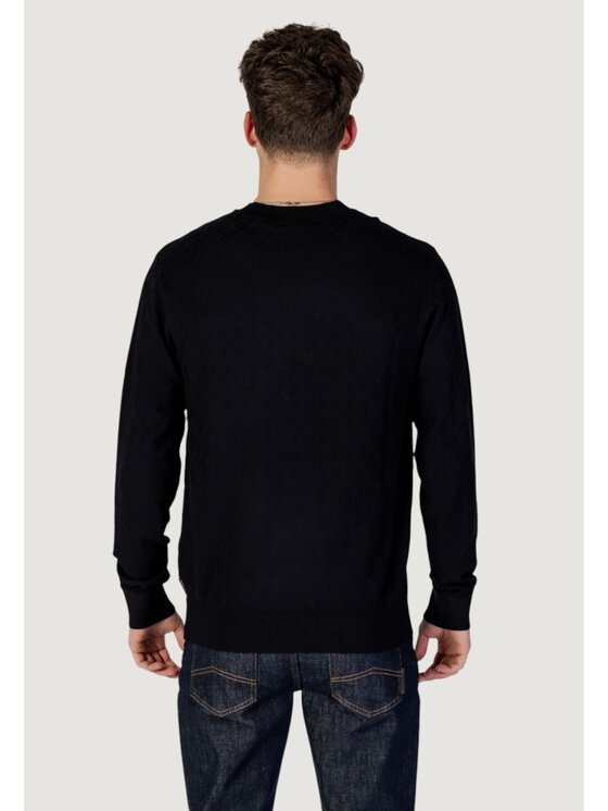 Armani Exchange Armani Exchange Sweter XM000176 AF10454 Niebieski Shirt Fit