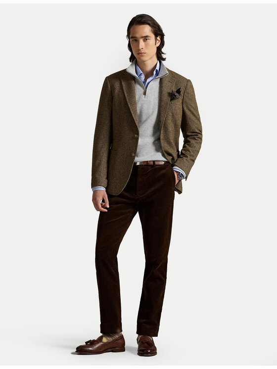 Polo Ralph Lauren Polo Ralph Lauren Пуловер 7,10672E+11 Сив Regular Fit