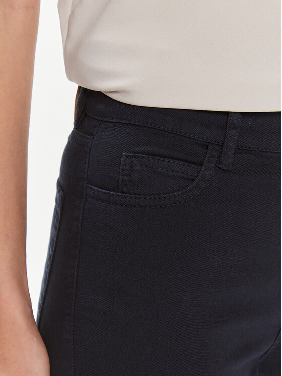 Marella Marella Szövet nadrág Olpe 2331310334 Sötétkék Cropp Flare Fit
