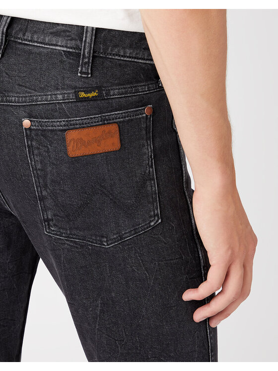 Wrangler Wrangler Jeans LARSTON Nero Slim Fit