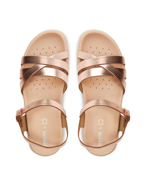 Geox Geox Sandale J Sandal Soleima Gir J45GSA 000CF C7018 D Ružičasto zlato