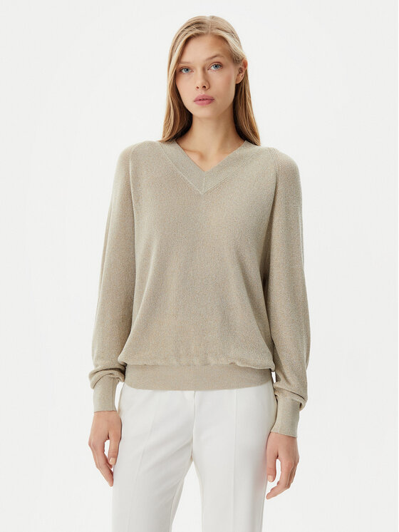 Marella Marella Sweater Dario 2513361121 Bézs Relaxed Fit