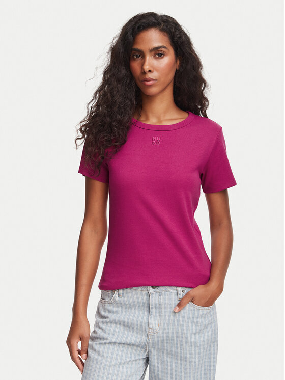 HUGO T-shirt Deloris 50512002 Ružičasta Regular Fit