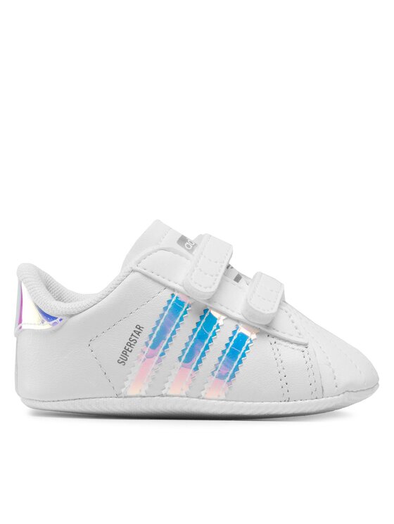 adidas Παπούτσια Superstar Crib BD8000 Λευκό