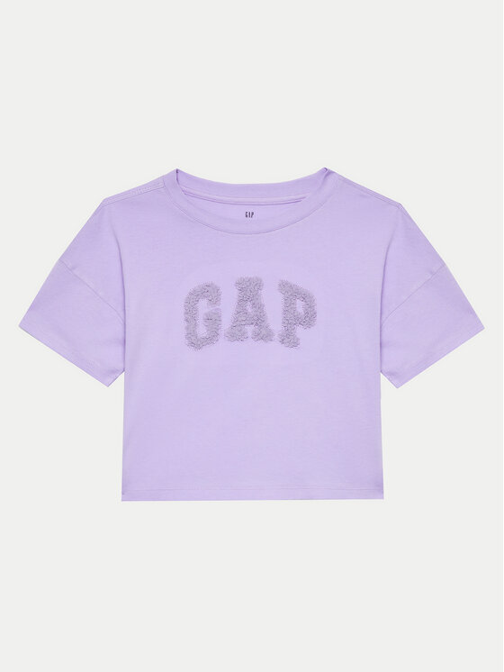 Gap Gap Футболка 883128-01 Фіолетовий Relaxed Fit