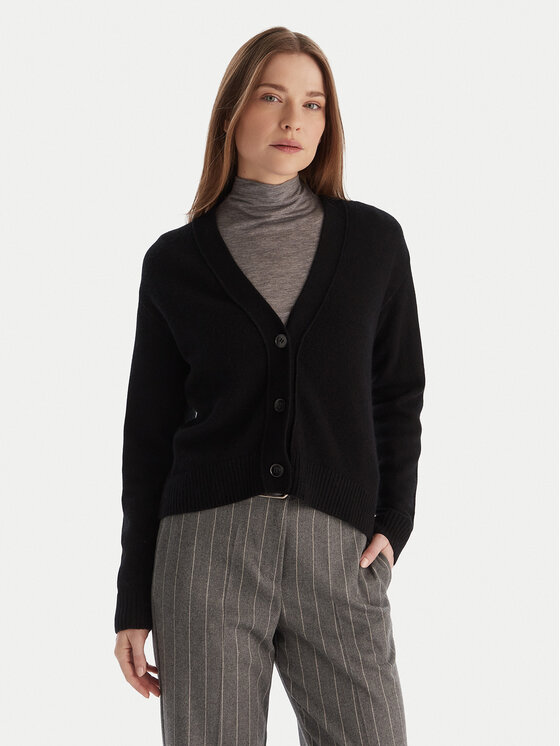 Marella Marella Kardigan Blazer 2525346032 Crna Regular Fit