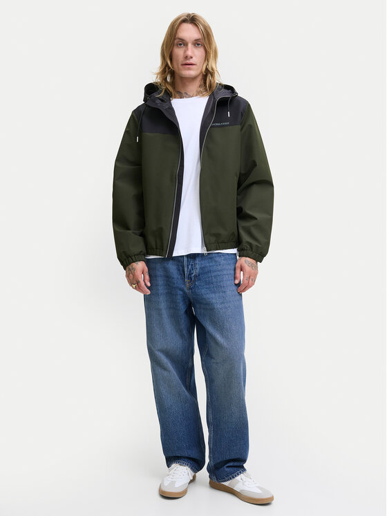 Jack & Jones Jack & Jones Bunda pro přechodné období Legacy 12268598 Zelená Regular Fit