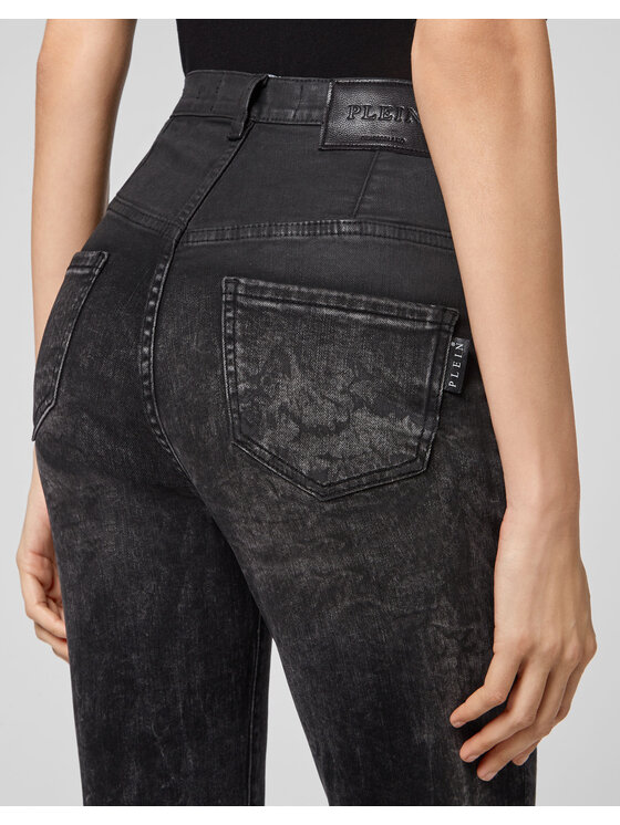 PHILIPP PLEIN PHILIPP PLEIN Jeansy 1551 Czarny Slim Fit