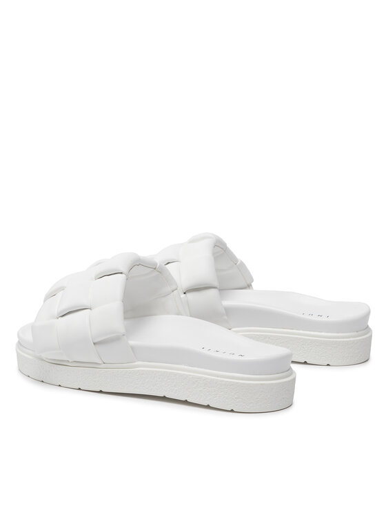 Ciabatte Braided 70104-020 Bianco