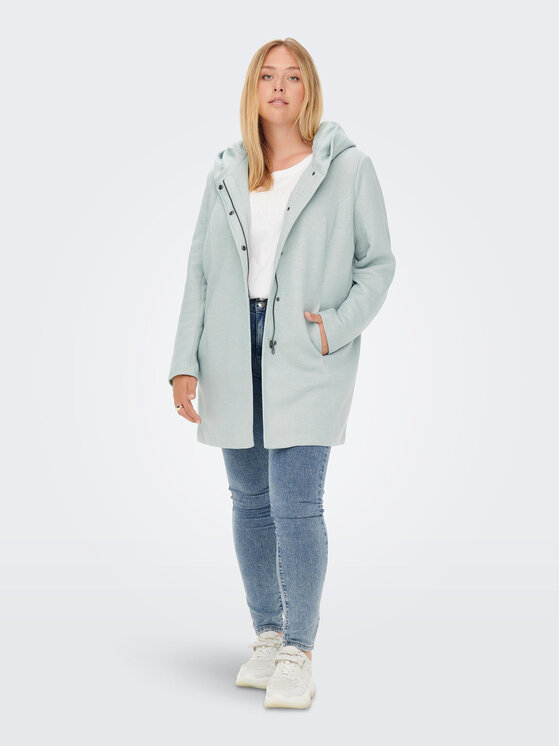 ONLY Carmakoma ONLY Carmakoma Demisezoninis paltas Sedona 15191768 Žalia Regular Fit