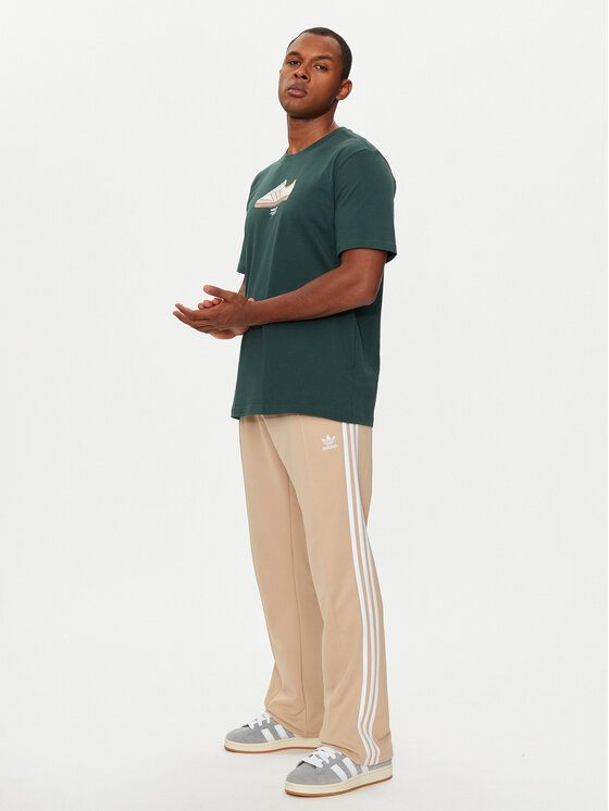 adidas adidas Melegítő alsó adicolor 70's IX5221 Bézs Regular Fit