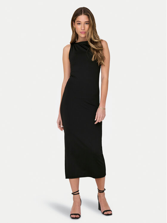ONLY ONLY Vsakodnevna obleka 15315449 Črna Slim Fit