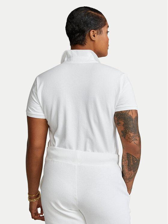 Polo Ralph Lauren Polo Ralph Lauren Polo marškinėliai 211870245001 Balta Slim Fit