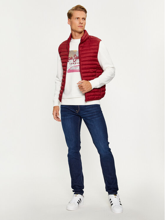 Pepe Jeans Pepe Jeans Jeansy Finsbury PM206321 Granatowy Skinny Fit