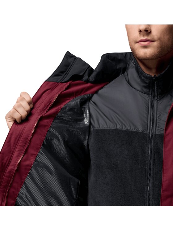 Columbia Columbia Kurtka zimowa Bugaboo III FI Jkt 2096904624 Bordowy Regular Fit