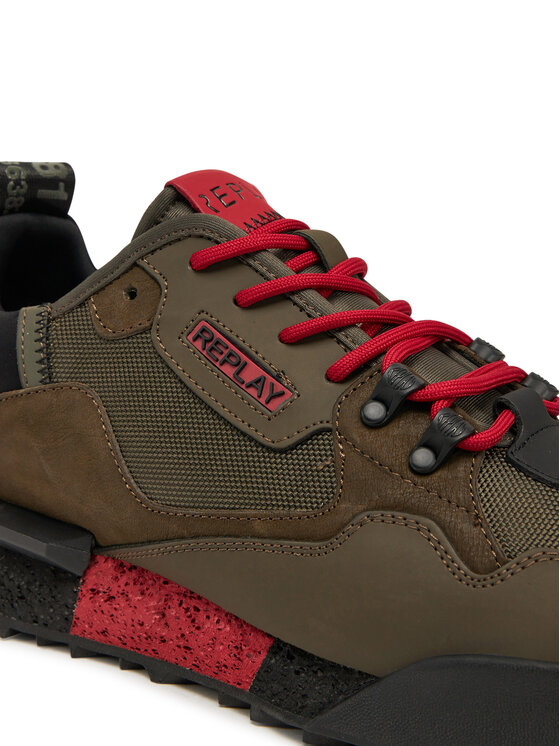 REPLAY REPLAY Sneakersy GMS1P .000.C0057L Zielony