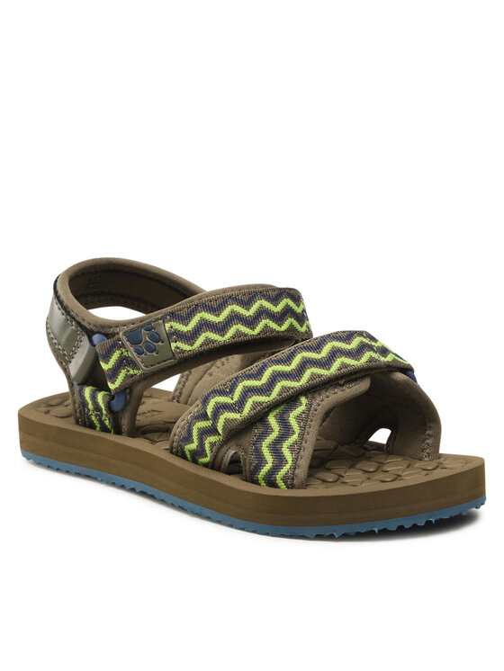 Jack Wolfskin Jack Wolfskin Sandali Zulu Vc K 4052971 Zelena