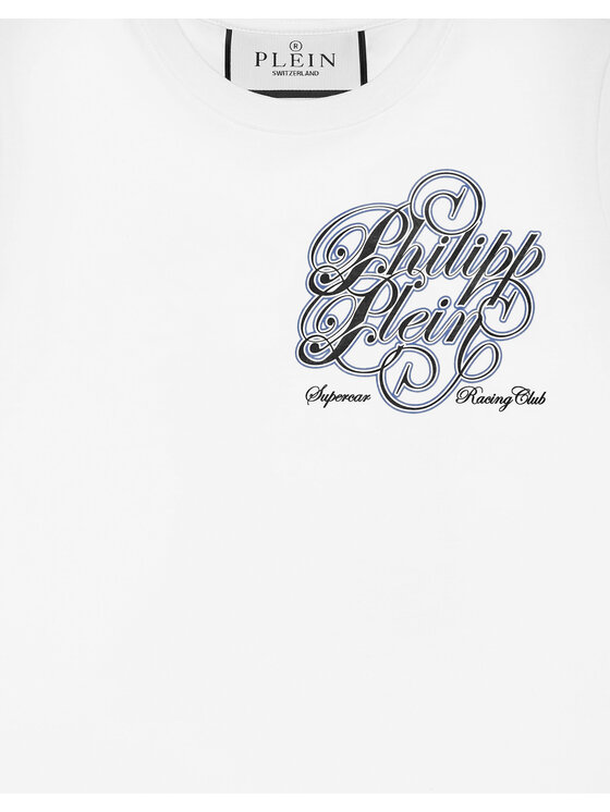 PHILIPP PLEIN PHILIPP PLEIN T-Shirt 28265 Biały Regular Fit