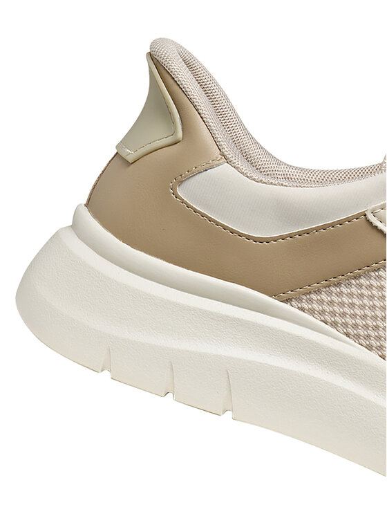 Geox Geox Αθλητικά D Plummery Plus D670JB 1402 C1S5K Κρεμ