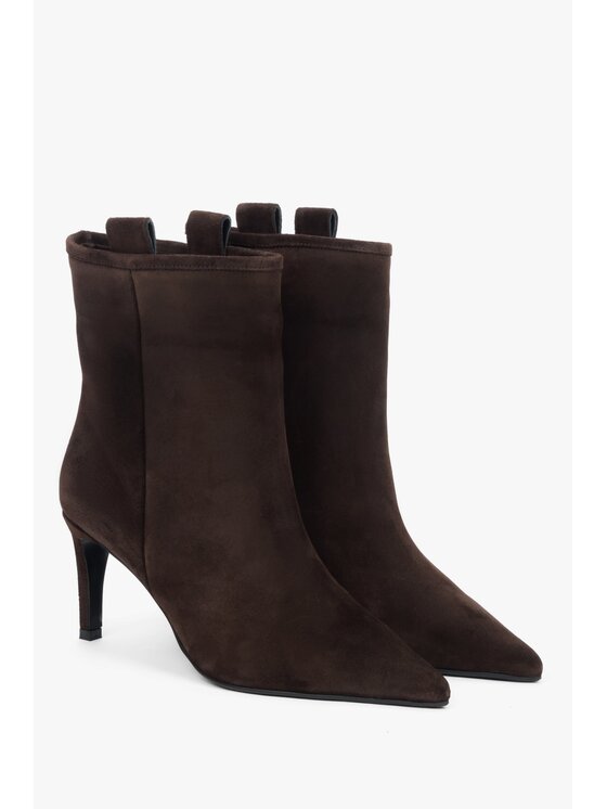 Estro Estro Členková obuv ER00118242 Hnedá