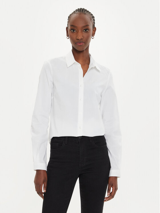 Női Ing Sisley, Méret: XL, Fehér, 5CNX5QD47