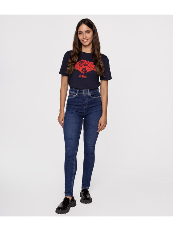 Lee Cooper Lee Cooper Jeansy DAILY Niebieski Skinny Fit