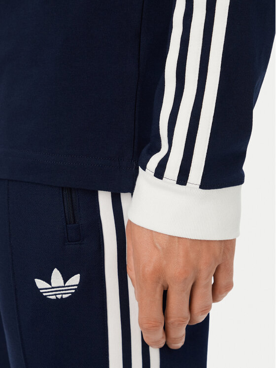 adidas adidas Тениска с дълъг ръкав KT5066 Тъмносин Regular Fit