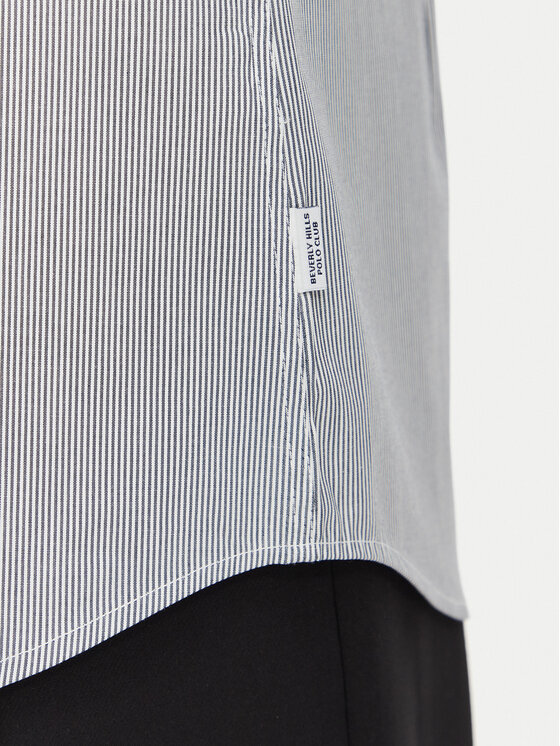 Beverly Hills Polo Club Beverly Hills Polo Club Hemd P-SS26W-SH0005 Dunkelblau Regular Fit
