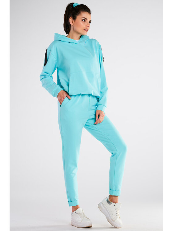 Infinite You Infinite You Bluza M248 Niebieski Basic Fit