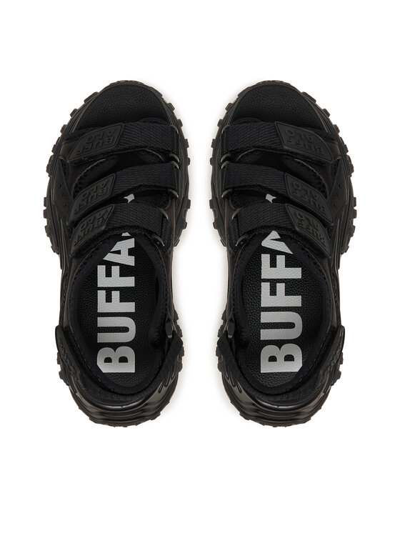Buffalo Buffalo Sandali Cerbo Sandal Track 1602366 Črna