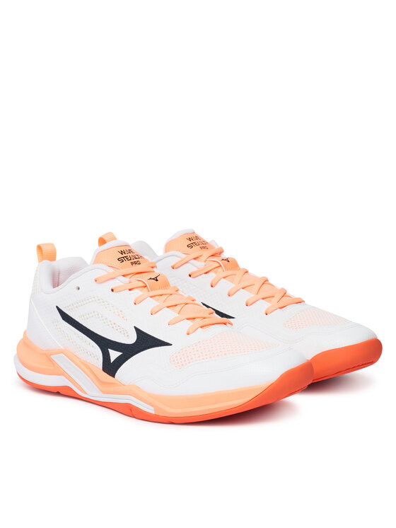 Mizuno Mizuno Взуття у спортзал Wave Stealth Pro X1GA2680 Білий