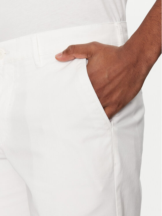 Emporio Armani Underwear Emporio Armani Underwear Šortky z materiálu EM000591 AF12336 U0002 Bílá Regular Fit