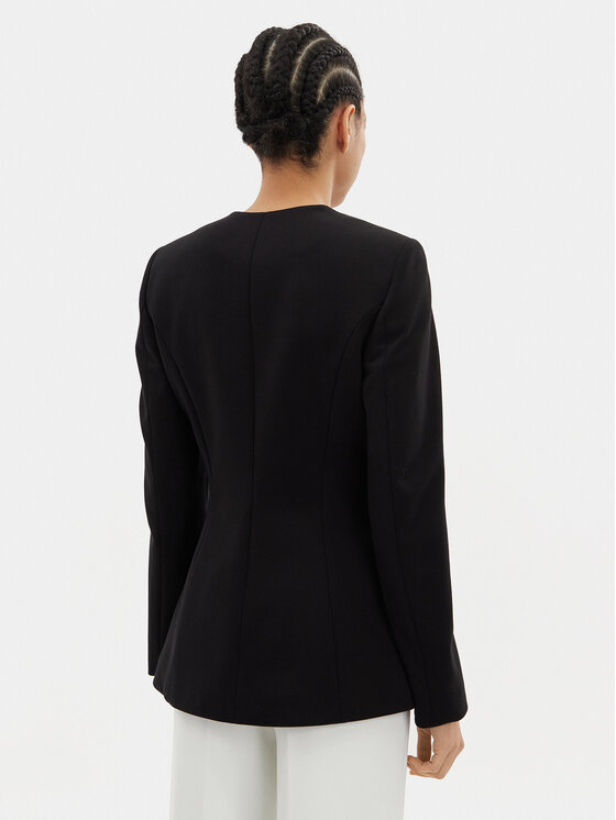 KARL LAGERFELD KARL LAGERFELD Sakko 241W1402 Schwarz Slim Fit