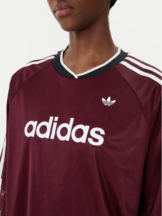 adidas adidas Блуза KC6432 Бордо Oversize