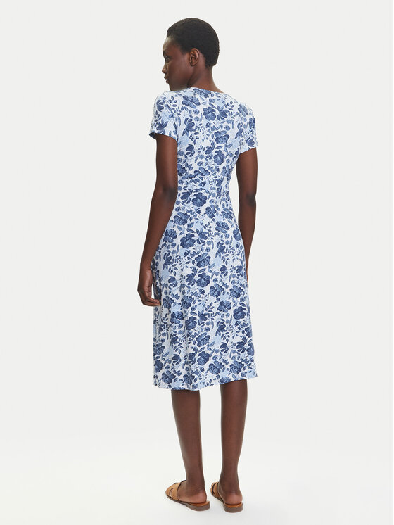 Olsen Olsen Kleid für den Alltag 13002031 Blau Regular Fit