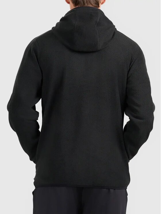 4F 4F Fleecová mikina 4FWMM00TFLEM488-20S Černá Basic Fit
