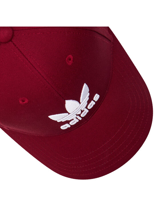 adidas Cap Trefoil Baseball FM1324 Dunkelrot | Modivo.de 