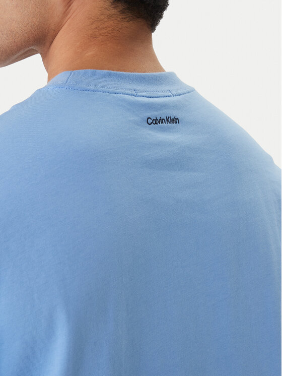 Calvin Klein Jeans Calvin Klein Jeans T-Shirt 20s Easy LV04RF294G Blau Regular Fit