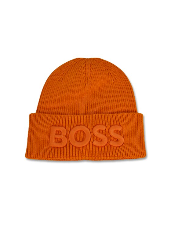 BOSS Boss Czapka Hugo Pomarańczowy