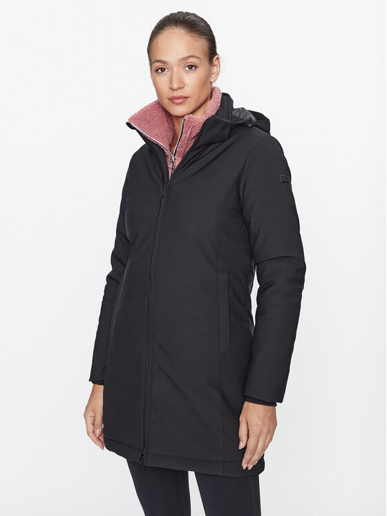 CMP CMP Geacă de iarnă 33K3556 Negru Regular Fit
