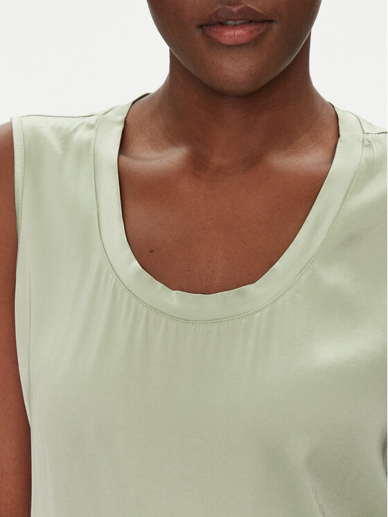 ViCOLO ViCOLO Majica TD0006 Zelena Relaxed Fit