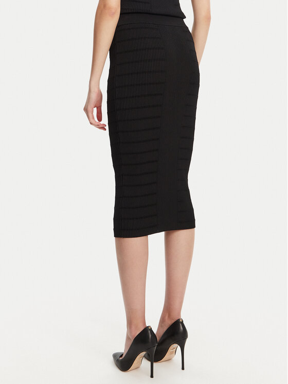 Guess Guess Spódnica ołówkowa W5YD66 Z0130 Czarny Slim Fit