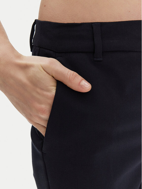 Marella Marella Pantaloni chino Miele 2513131021 Blu scuro Slim Fit