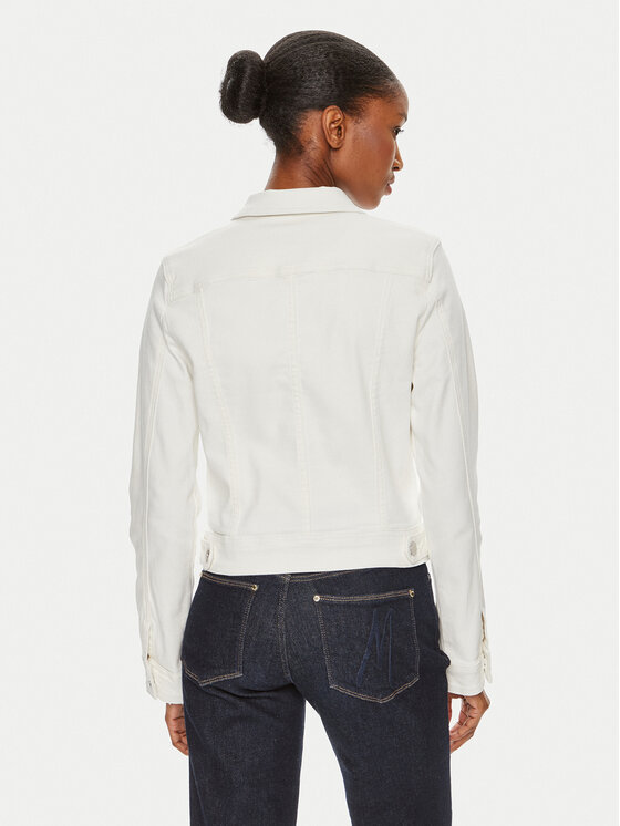 Morgan Morgan Jeansjacke 221-VPOM1 Weiß Slim Fit