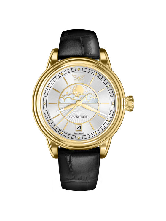 Aviator Aviator Orologio V.1.33.1.343.4B Nero
