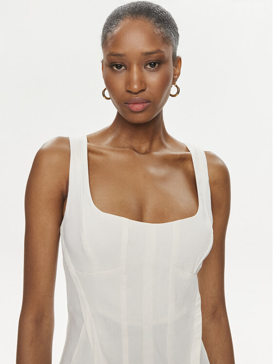 PINKO Pinko Rochie de zi 102866 A0IM Écru Slim Fit