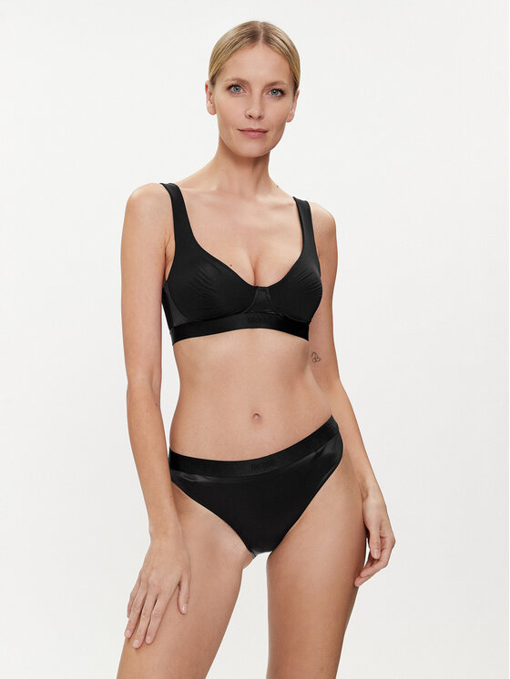 BOSS Boss Sutien Bralette Pad Select 50515429 Negru