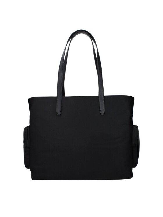 Michael Kors Michael Kors Torebka Black Fabric Shoulder Czarny